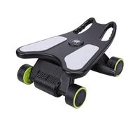 Luocute Ab Wheel Trainer, 4 Targeted Exercises Auto Rebound Assist System with Noise Reducing Chamber and Triple Non Slip System, for Home Gym Workout