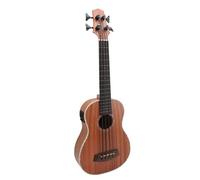 Luocute Acoustic Bass Guitar, with Equalizer | 16 Frets 4 String Bass, Peachwood Basswood for Concert