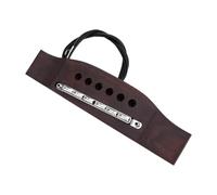 Luocute Active Acoustic Guitar Pickup, Bridge Mounted Pickup for 6 String Acoustic Instrument with Rosewood Copper, Guitar Pickuping Humbucker Magnetic Passive Soundhole