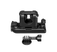 Luocute Adjustable Backpack Strap, 360° Rotation Mount with Safe Lock, Compatible with Selfie Stick for Action Camera DSLR Hiking Travel