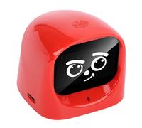 Luocute AI Car Companion, Interactive Electronic Pet with WiFi Chat and Animated Expressions for Kids, with Real Time Car Condition Monitoring for Driving Experience (Red)