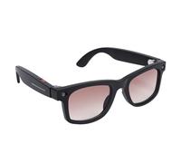 Luocute AI Smart Glasses with 5MP Camera, Anti Shake Video Recording, Real Time Translation, Bluetooth Music, Call Handling, Touch Button, for Travel Learning