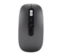 Luocute AI Voice Mouse, 120 Languages Translation Voice Input Screen OCR Wired Bluetooth 2.4G Wireless with Ergonomic Design for Laptop PC Tablet (Black)