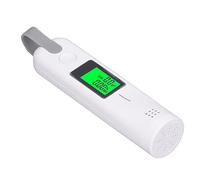 Luocute Alcohol Breathalyzer Tester, Portable Alcohol Tester with Digital LCD Display for Home or Party Use, Personal Breathalyzer Keychain (White)