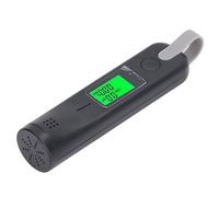 Luocute Alcohol Breathalyzer Tester, Portable Alcohol Tester with Digital LCD Display for Home or Party Use, Personal Breathalyzer Keychain (Black)