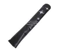 Luocute Alignment Stick Cover, Abrasion Proof Protector with Compact Design for Golf Training Rods (black)