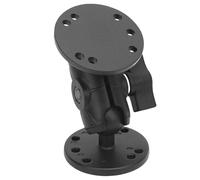 Luocute Aluminum Alloy Ball Mount for Kit T Bolts, 1 Inch Ball Head Round Plates Drill Base for Fish Finder Chartplotter Holder, T Bolts Track Mount for Kayak Boat Marine (6cm)