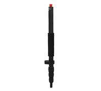 Luocute Aluminum Alloy GPS Pole, Telescopic Survey Pole with Compression Lock and Compass, 1.5m Land Surveying RTK GPS Rover Rod for Land Surveying Equipment Engineering