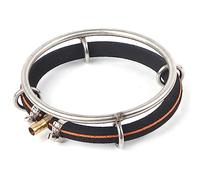 Luocute Aquarium Air Bubble Diffuser Ring, Round Copper Fish Pond Oxygenation Bubbler with Durable Hose Material, for Hydroponics and Fish Tank Aeration (Single circle diameter 15cm)