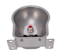 Luocute Automatic Animal Drinking Water Bowl, Stainless Steel Livestock Waterer with Self Replenishing Design, Waterer Feeder Dog Dispenser Kit for Cow Sheep Goat Farm Animals