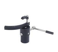 Luocute Automatic Tonearm Arm Lifter, Aluminum Alloy Stainless Steel Easy Installation Adjustable Height Hydraulic Safety Raiser, Suitable for LP Turntable Recorder Player (Black)