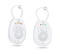 Luocute Baby Monitor with 2 Way Audio, 1000ft Wireless Nursery Intercom Rechargeable Battery Built in 5 Lullabies LED Display, with Sound Level Indicator, for Kids Toddlers
