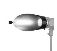 Luocute Background Reflector, Slanted Design Soft Light Technology for Portrait Still Life Photography with Diffusion Paper, 39cm X 11.7cm