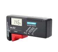 Luocute Battery Volt Tester, Digital LCD Screen AA AAA C D 9V Mini Cell Battery Tester, Portable Capacity Checker with Easy To Read Display, for Home Office Car Daily Use