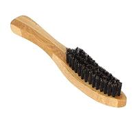 Luocute Beard Brush, Portable Wooden Handle Beard Grooming Brush, Styling With Ergonomic Curved Design For Travel Men Oil Head