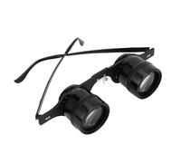 Luocute Binocular Glasses, 10x HD Magnification with Manual Focus and Rain Proof, for Bird Watching, Fishing, Concert, Theater, Opera, TV, Sight Seeing (Black)