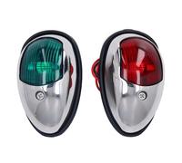 Luocute Boat Navigation Lights, 12V 24V 1.2W IP67 Water Proof