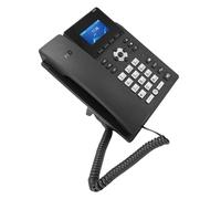 Luocute Business IP Phone, 2 Service Lines 2.4 Inch Color Display Dual 1000M RJ45, Compatible for USB A, RJ9, EHS Port, PoE 5.0. Noise Cancellation, Suitable for Public Areas