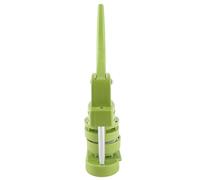 Luocute Button Maker Machine, 58mm High Strength Plastic Badge Punch Press Machine, Button Pin Maker with 100 Badge Covers Clips Films Papers for DIY Gifts Schools Businesses