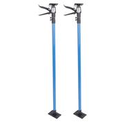 Luocute Cabinet Jacks for Installing Cabinets, 2 Pack 45.28-114.17in Adjustable Support Pole 60kg Load Bearing, Third Hand Tool for Home Woodworking Jack, Drywall Bars