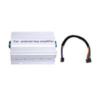 Luocute Car Amplifier, 4 Channel AB Class Compact Aluminum Alloy Amplifier with High Level Inputs and Outputs, for Head Units and Super Low Bass Applications