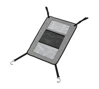 Luocute Car Dog Barrier Net, Adjustable Pet Barrier with Tear Proof Mesh and Storage Pouch for Most Cars SUVs Trucks to Keep Pets Kids Safe, Stretchable Obstacle Mesh Divider Net (Gray)