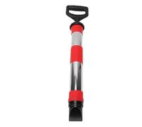 Luocute Caulking Pump, Manual Grout Gun with 1.1L Capacity Stainless Steel Flat Nozzle, for Grouting Joint Compound Filling Mortar Pointing Drywall Cement Tile Repair