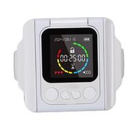 Luocute Cell Phone Lock, Portable Self Control Timer Mobile Phone Lock for Students Studying and Exam Preparation with USB Charging and ABS Material (White)