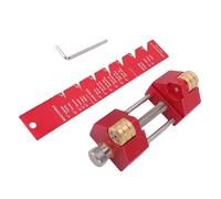 Luocute Chisel Sharpening Jig, Honing Guide for Woodworking Chisels and Planes 0.1in to 3.3in Width, with Adjustable Angle Fixture and Aluminum Alloy Roller, Accurate Sharpening Kit