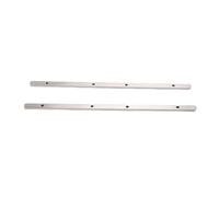 Luocute Circular Saw Rail Connector, Track Rail Connector for, Self Aligning Design, Integrated T Slot, Stainless Steel Track Extension Solution