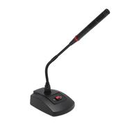 Luocute Clear Sound Gooseneck Condenser Microphone for Lectures, Desktop Microphone with Cardioid Pickup Pattern, Adjustable Angle, Battery Powered XLR Mic for Karaoke, Studio Recording