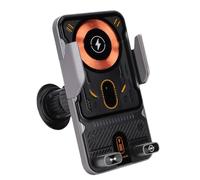 Luocute Cordless Car Phone Holder, Auto Clamping 15W Fast Charging Electric Rotation Smart Induction Vent Mount for Smartphone