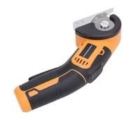 Luocute Cordless Electric Scissors, 60W Rechargeable Rotaries Cardboard Cutter Box Cutter for Fabric Carpet Carton Plastic Leather Cloth, Handheld Power Shaper Cutting