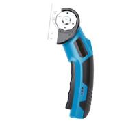 Luocute Cordless Electric Scissors, Rechargeable 4V Boxs Cutter with 2000mAh Battery, LED Light Safety Lock for Cardboard Cordless Electric Scissors 4V Rechargeable Cardboard Cutter
