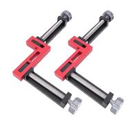 Luocute Corner Clamp for Woodworking, Set 4 G Shaped Clamps and 2 Right Angle Clamping Aluminum Alloy Corner Fixture Kit, Aluminum Alloy Positioning Clamping Squares