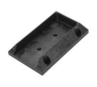 Luocute Deck Railing Bracket Connectors, 40pcs Heavy Duty ABS Plastic Rail Support Kit for 2x4 or 2x6 Wood Post with Screws for Wooden Deck Fence Handrail Porch Gazebo Pergola