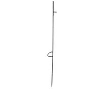 Luocute Decoy Extension Pole, 135.4in Iron Support Rod 3 Sections Adjustable Lightweight Remove, with Spinning Wing Decoys, for Wetlands Fields Duck
