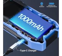 Luocute Detector, 4 in 1 Electric Magnetic Field RF Temperature Meter with Curve Mode, High Sensitivity Sensor for Home Office Inspection