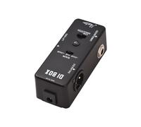 Luocute DI Box Guitar Pedal, Active DI Box with Cabinet Simulator, Gain Control -20dB to +20dB, Ground Lift, Balanced Unbalanced Output, for Electric Guitar Bass Audio System