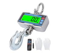 Luocute Digital Crane Scale, 2000kg 4400lb Industrial Hanging Scale with Remote Control, Unit Switching Data Hold Tare Zero Reset Function