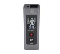 Luocute Digital Distance Meter 50m 165ft, Measure with Backlit LCD Display and Bubble Levels for Home Construction
