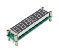 Luocute Digital Frequency Counter, LED Display Cymometer Tester 0.1 MHz-65 MHz Two Buttons Control with High Resistance and Frequency Measurement Module (Red)