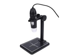 Luocute Digital Microscope, 1600X Magnification 8 Adjustable LED Lights Microscope Magnifier with Stable Stand for PC Phone, Gemstone Appraisal Jewelry Identification PCB Repair
