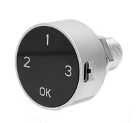 Luocute Digital Password Safe Lock, Smart 1-12 Digital Password Safe Lock Keyless Advanced Electronic Coded Locking Ideal for Cabinets Mailboxes Files Sauna Drawers