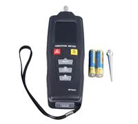 Luocute Digital Vibration Meter Digital Vibrometer Handheld Vibration Analyzer Meter Detector Acceleration Velocity Displacement Measurement Long Probe