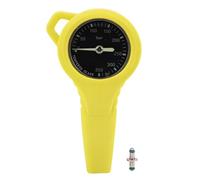 Luocute Diving Pressure, Luminous and Metal Diving with Highly Accurate Pressure Reading, for BCD Steel Meter (Yellow)