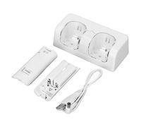 Luocute Dual Charging Station Dock for, 2800mAh Rechargeable Battery