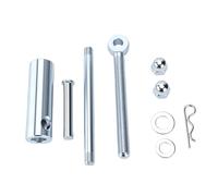 Luocute Dump Trailer Tailgate Latch Assembly Steel Alloy Stainless | Heavy Duty Fits Semi Dump Truck Spiral Locking Systems, Weather Resistants Latch, Replace for TGL34SBR TGL3410HDW TGL3410ST