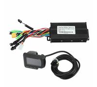 Luocute Electric Bike Controller Kit, LCD Display 24V 36V 48V 500W to 750W 26A 3 Mode Sine Controller for Scooter, E Bike Hub Motor Controller for Electric Scooter Mountain Bike Parts