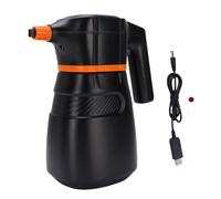 Luocute Electric Foam Sprayer, 2L Cordless Rechargeable High Pressure Foam Cannon with 6000mAh Battery, for Car Wash Detailing Garden Outdoor (Black)